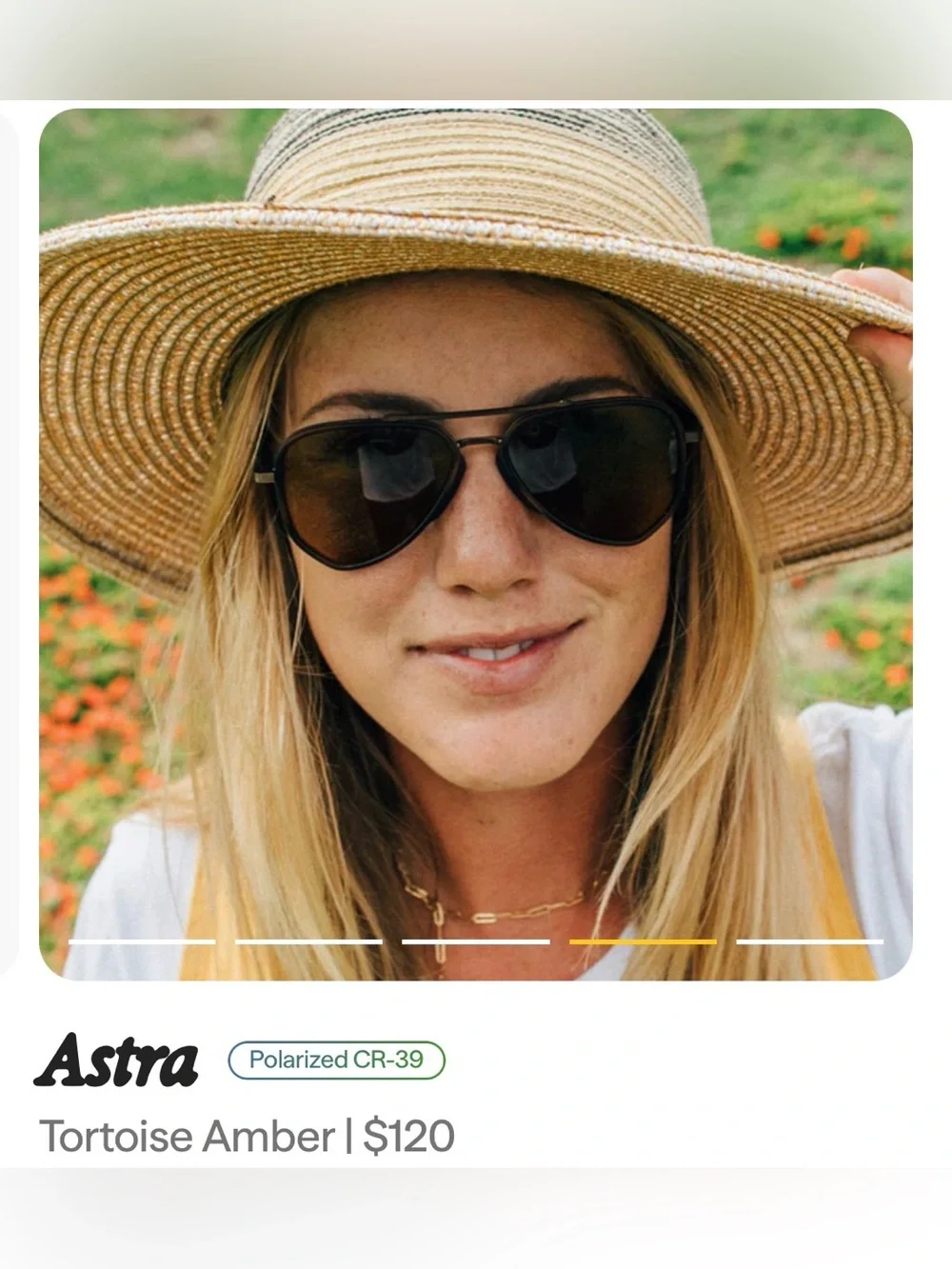 NEW Sunski Astra Aviator Polarized Sunglasses